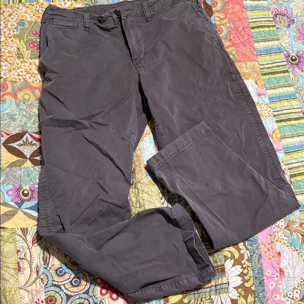 American eagle flex 32 Men's Gray Pants‎